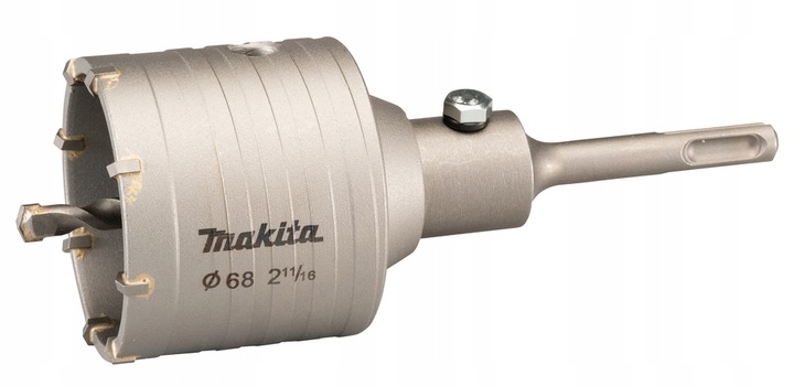 MAKITA OTWORNICA KORONKA RDZENIOWA SDS-PLUS 68 mm KOMPLET WIERTŁO D-74011