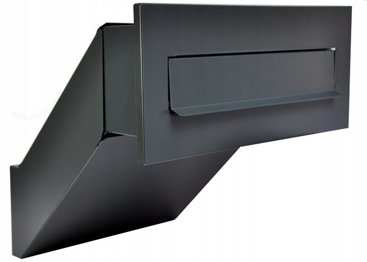 SKRZYNKA NA LISTY PRZELOTOWA DO MURU DWUSTRONNA REGULACJA WMUROWANIA +