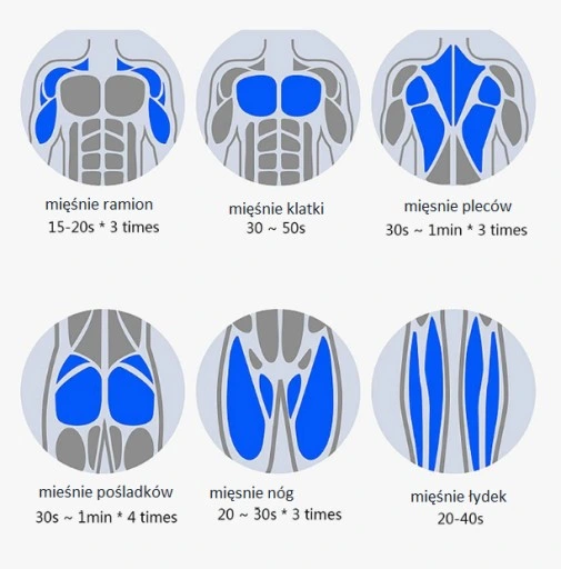 PISTOLET DO MASAŻU 3D GUN PRO S3 MASAŻER LCD