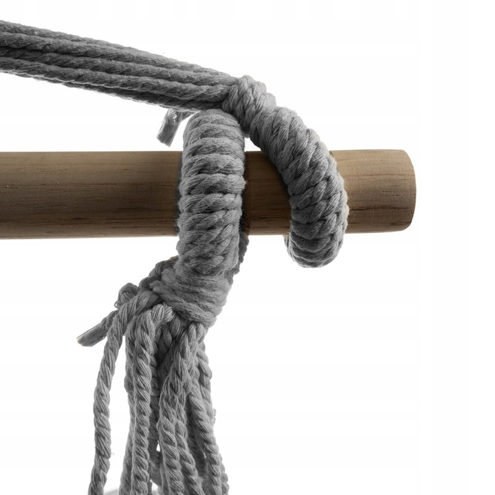 Fotel Wiszący Krzesło Brazylijskie Hamak Huśtawka XL Bujany z Poduszkami