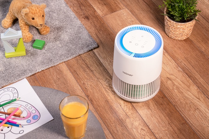 OCZYSZCZACZ POWIETRZA ZELMER JONIZACJA DLA ALERGIKÓW PURIFIER JONIZATOR