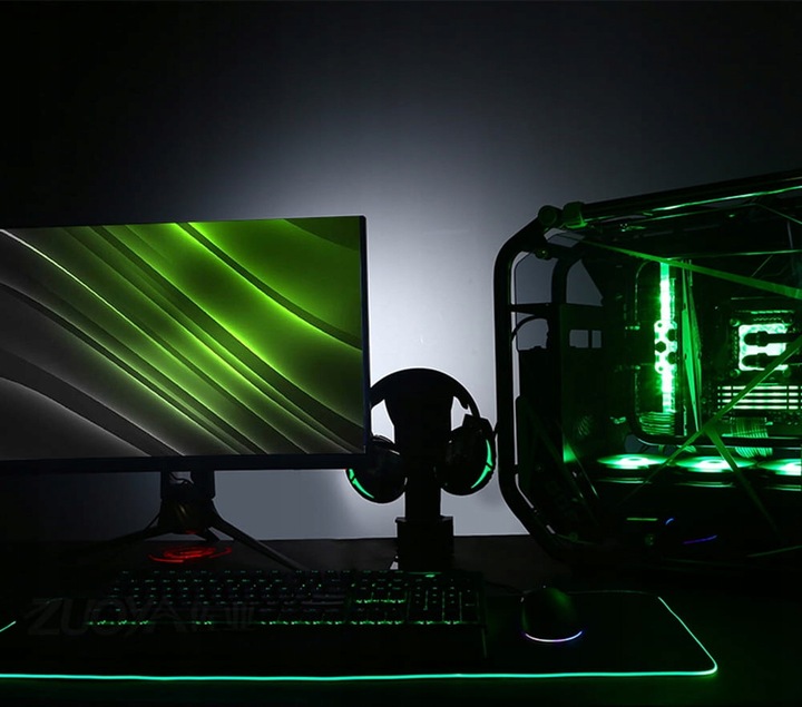 Podświetlana Podkładka Gamingowa KOLOROWA RGB Pod Mysz Myszkę LED Duża XXL