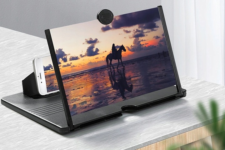 Lupa wzmacniacz ekranu 3D do telefonu 16" CALI POWIĘKSZACZ SZKŁO LUPA ZOOM