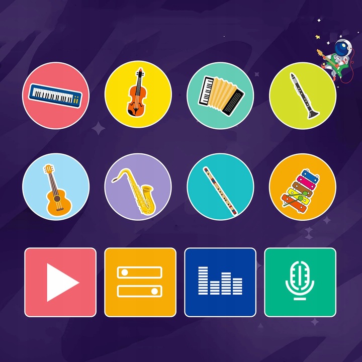 MATA DO PIANINA MUZYCZNA INTERAKTYWNA GRA DO TAŃCA DLA DZIECI PREZENTY DUŻA