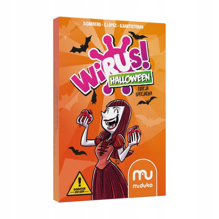 3w1 GRY WIRUS + WIRUS 2 EWOLUCJA + WIRUS HALLOWEEN