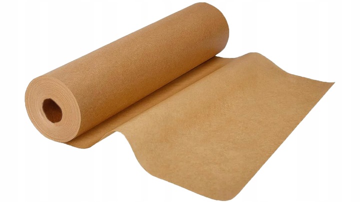 Papier do pieczenia 50m x 38 cm papier do pieczenia silikonowany brązowy