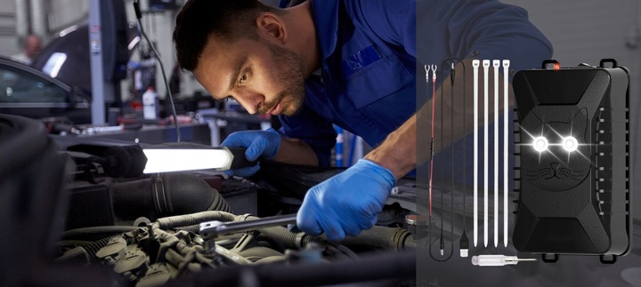 Samochodowy ODSTRASZACZ gryzoni na KUNY do AUTA ultradzwiekowy na