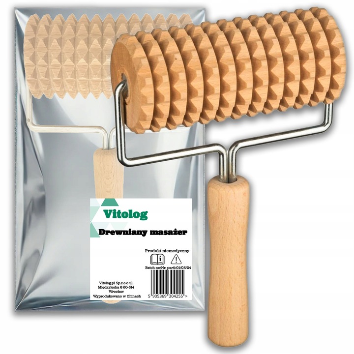 Masażer Antycellulitowy do Masażu Pleców Brzucha Pośladków Nóg Stóp Ramion