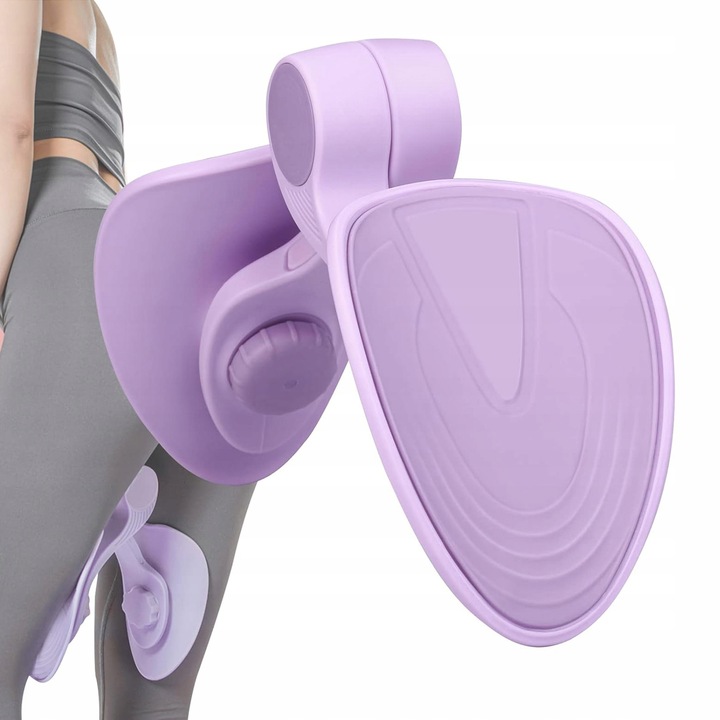 MOTYLEK DO ĆWICZEŃ MIĘŚNI DNA MIEDNICY TRENAŻER UD trener bioder FIOLETOWY