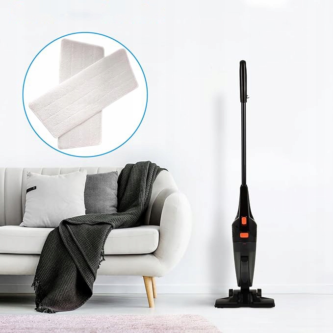 6x MOP NAKŁADKA MIKROFIBRA DO MOPA PAROWEGO VILEDA STEAM PLUS XXL