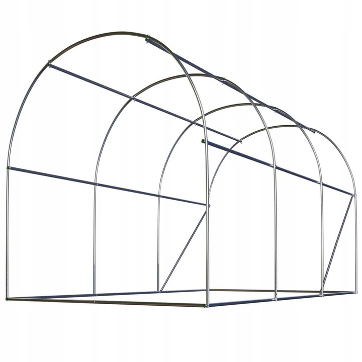 TUNEL FOLIOWY OGRODOWY SZKLARNIA 2x3m FOLIAK 6m2