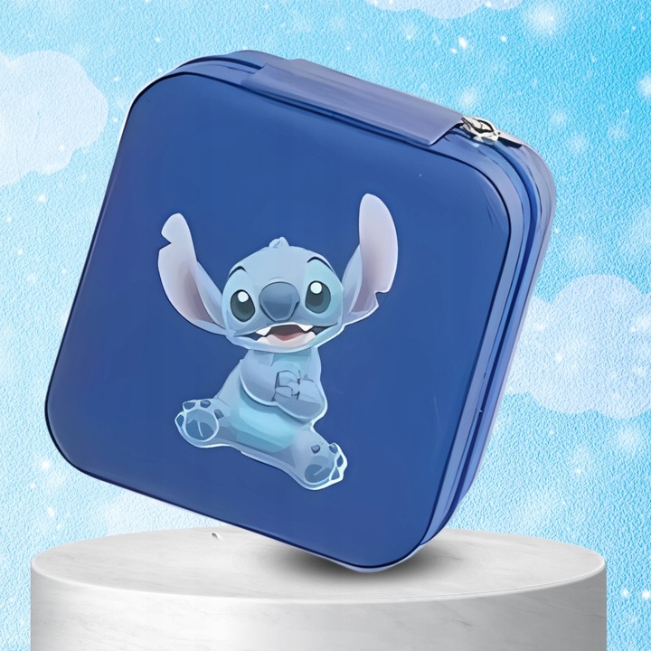 ZESTAW KORALIKÓW DO ROBIENIA BRANSOLETEK BIŻUTERII CHARMS STITCH LILO STICH