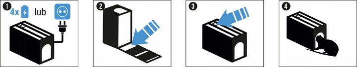 ELEKTRYCZNA PUŁAPKA NA SZCZURY MYSZY GRYZONIE NO PEST TUNELOWA NA
