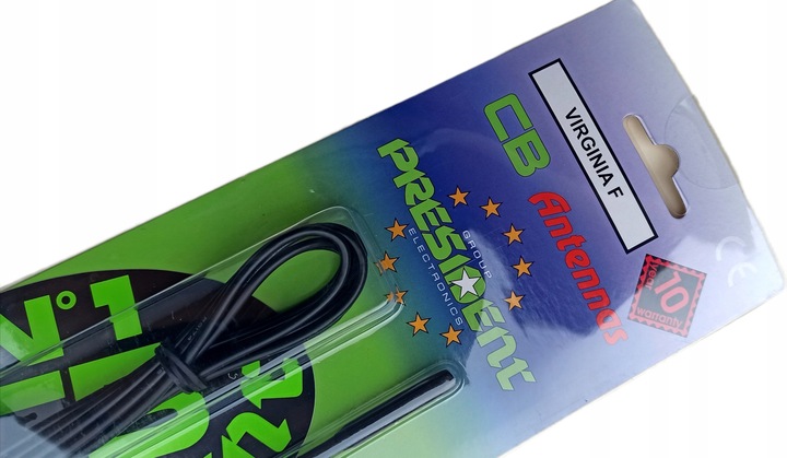 Antena CB President Virginia F bez strojenia