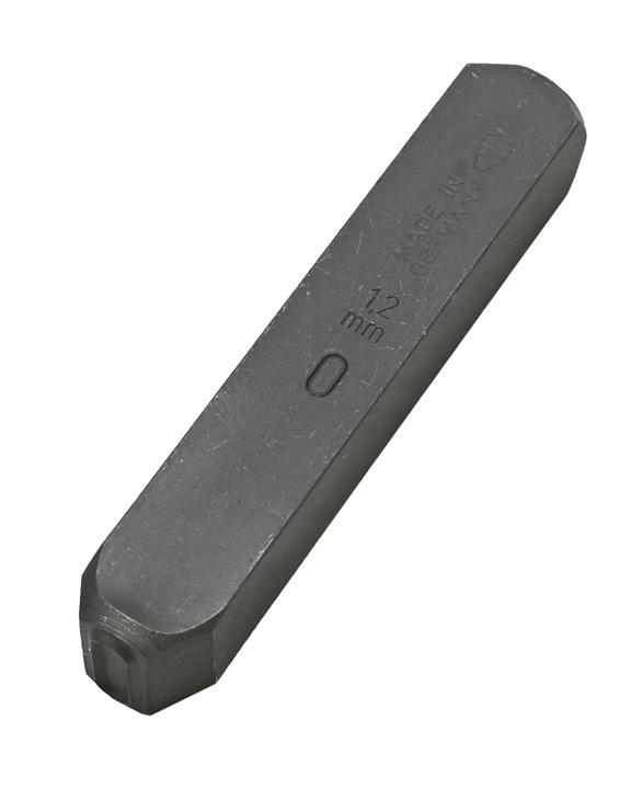 ZNACZNIK NUMERATOR STEMPLE CYFRY 0-9 GERMANY 12 mm