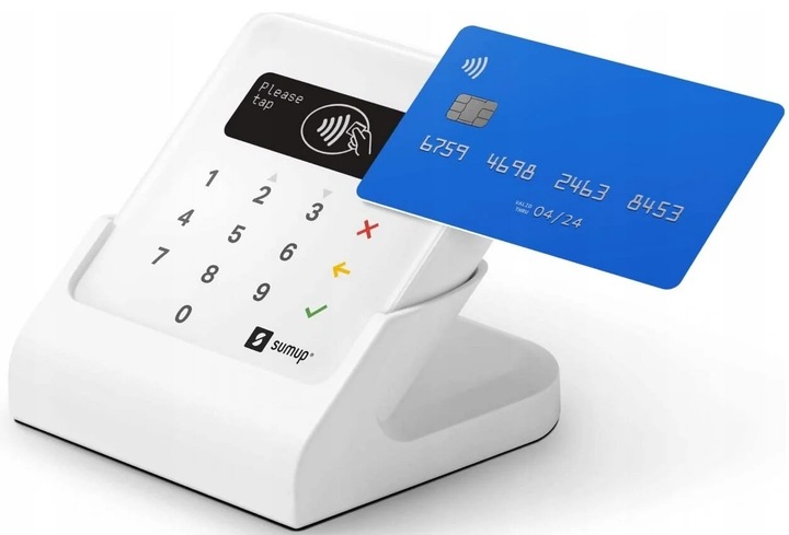 Terminal płatniczy SumUp Air ze stacją dokującą