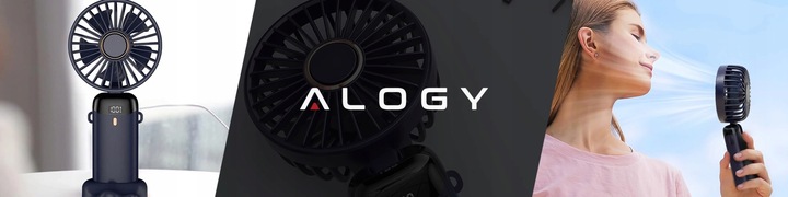 Wiatraczek Wentylator wiatrak stojący ręczny biurkowy cichy mocny USB-C