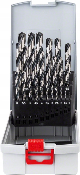 BOSCH ZESTAW WIERTEŁ KRĘTYCH HSS POINTTEQ 25 SZT