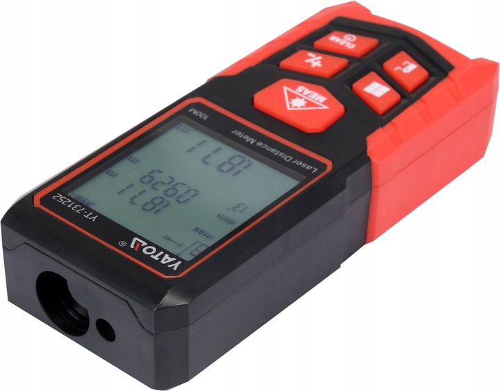 DALMIERZ LASEROWY CYFROWY MIERNIK ODLEGŁOŚCI 100M YATO