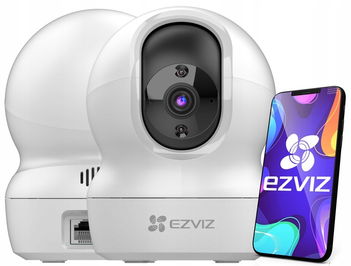 Kamera WiFi EZVIZ CP1 4MPx 2K+ Niania Obrotowa Audio Mikrofon Głośnik