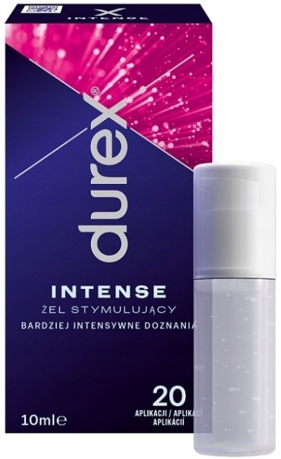 DUREX Intense Żel Stymulujący ORGAZM DLA KOBIET Chłodzi Rozgrzewa 10 ml