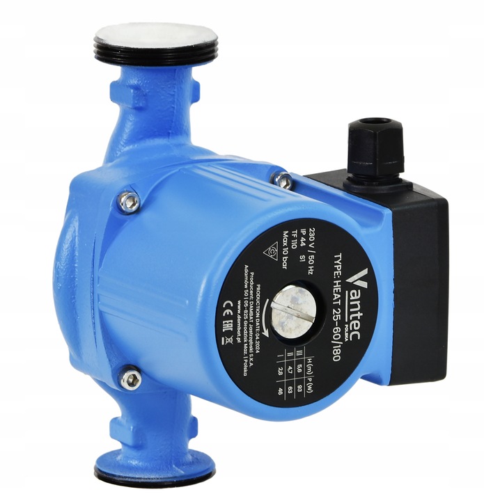 POMPA OBIEGOWA CYRKULACYJNA 3 BIEGOWA 25-60/180 SOLIDNA MOCNA WYDAJNA 25-6