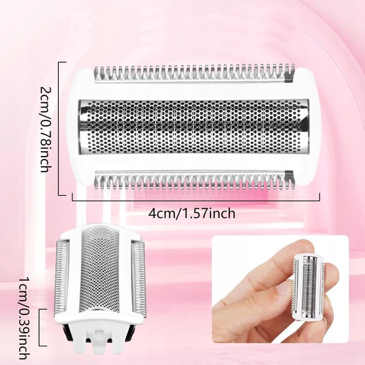 GŁOWICA GOLĄCA FOLIOWA OSTRZA DO DEPILATORA BRL 140 130 SERIA -