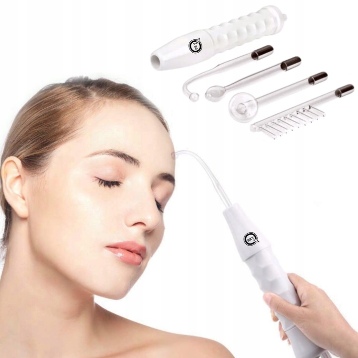 DARSONVAL QSKY DERMA WAND 4w1 PRO DO PIELĘGNACJI TWARZY ZMARSZCZEK I WŁOSÓW