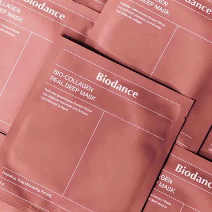 Nawilżająca Maska w Płachcie KOlagen Biodance Bio Collagen Mask 4