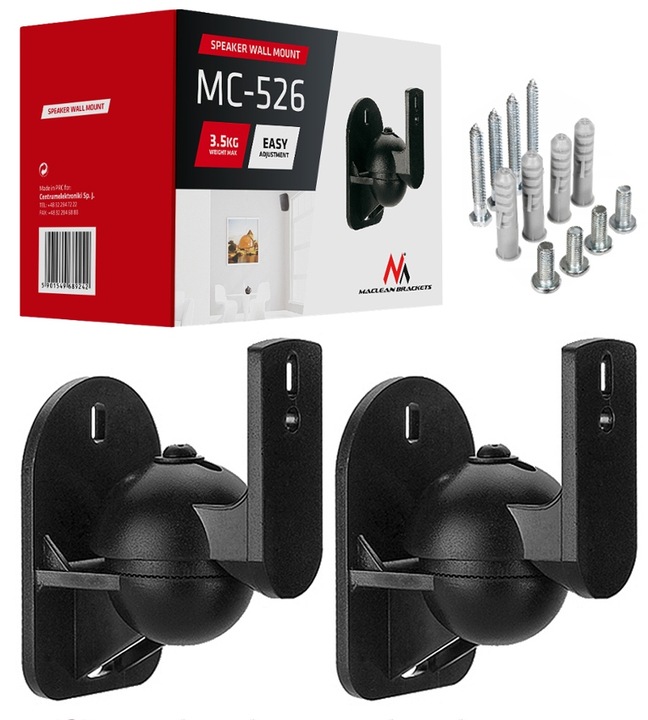 ŚCIENNY UCHWYT GŁOŚNIKOWY 3D GŁOŚNIK BYDGOSZCZ