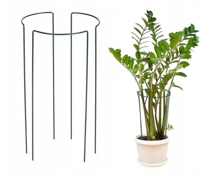 Podpora Metalowa do Monstery Kwiatów 45cm 3SZT