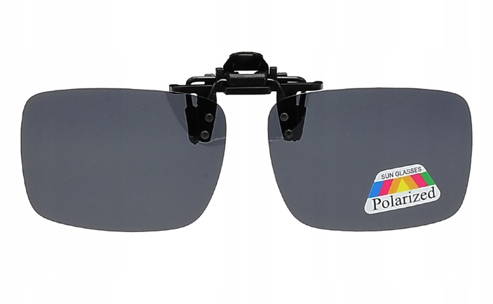 NAKŁADKI NA OKULARY POLARYZACYJNE PRZECIWSŁONECZNE UV400 UNIWERSALNE Z ETUI