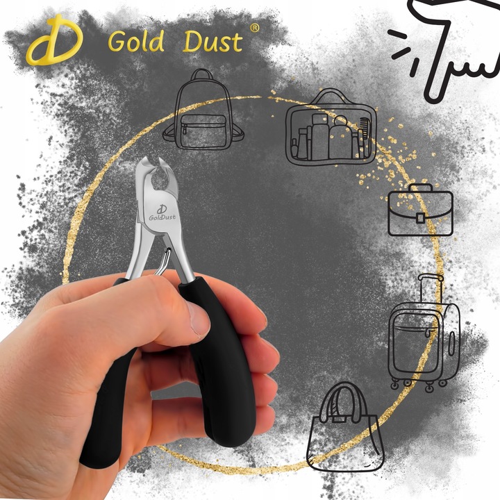 CĄŻKI CĘGI OBCINACZ DO WRASTAJĄCYCH PAZNOKCI GRUBYCH TWARDYCH