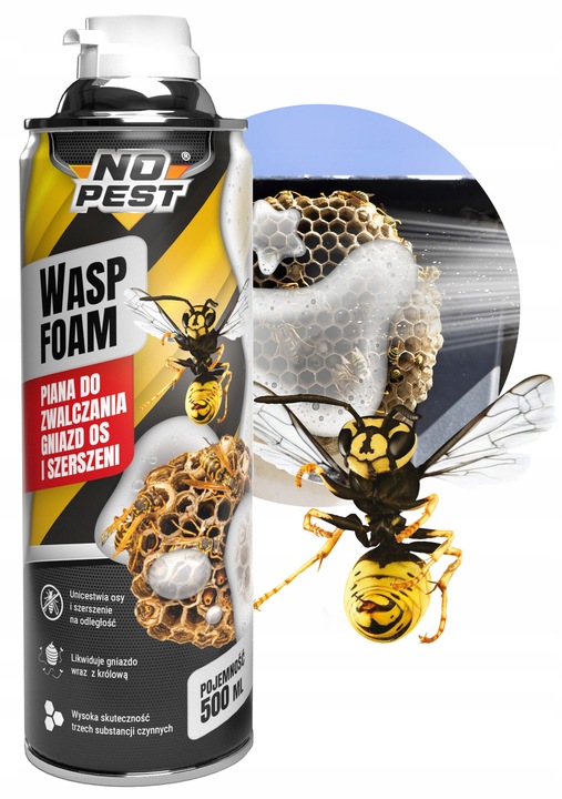 PIANA ŚRODEK PREPARAT NA OSY SZERSZENIE GNIAZDA OS SZERSZENI NO PEST