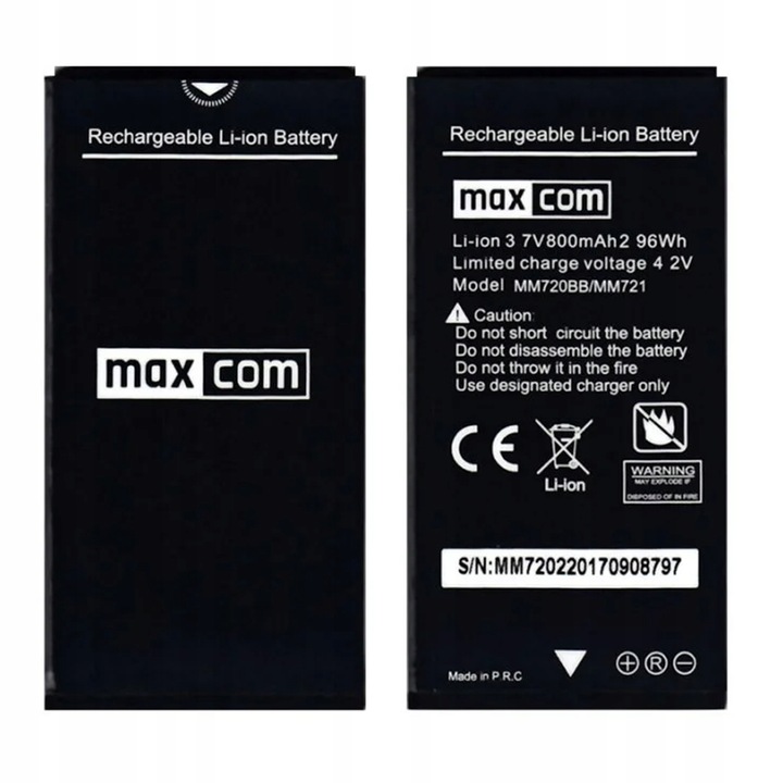 NOWA ORYGINALNA BATERIA DO MAXCOM MM320 / MM330