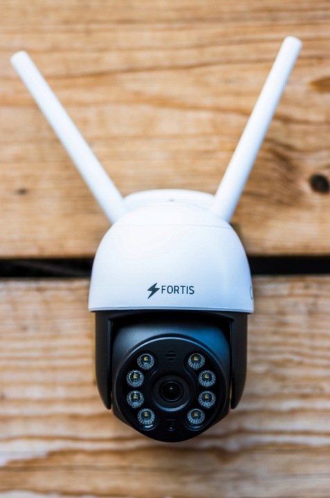 KAMERA ZEWNĘTRZNA OBROTOWA IP WIFI 8MPX 4K ULTRA HD 4x ZOOM DO MONITORINGU