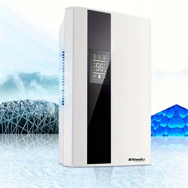 OSUSZACZ POWIETRZA POCHŁANIACZ WILGOCI 65W 1,8L RIWALL ROS-01