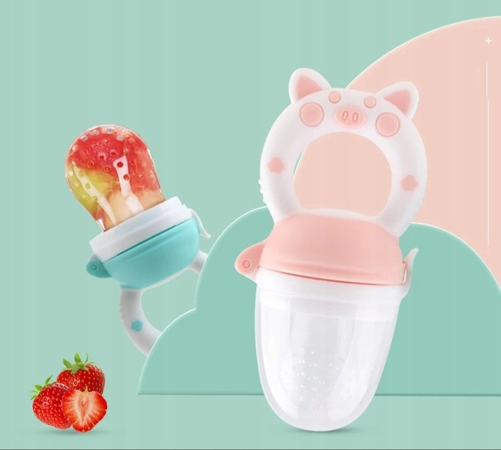 SMOCZEK GRYZAK do jedzenia owoców, pokarmu ZESTAW