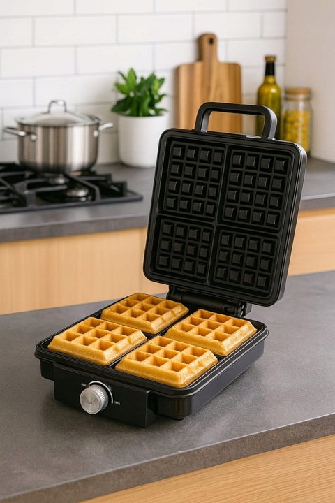 GOFROWNICA 2200W 4 GOFRY JEDNOCZEŚNIE MOCNA SZYBKA NIEZAWODNA In_Stock