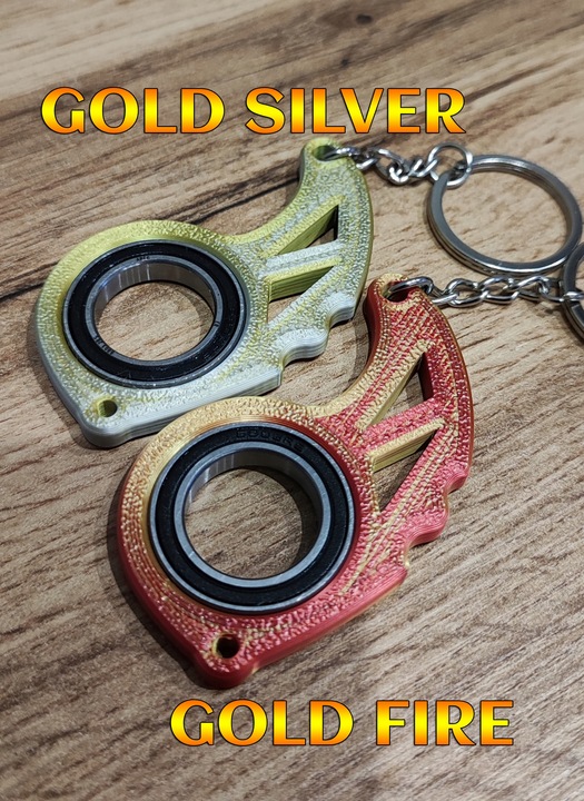 Keyspinner Keyrambit + Rekinek TikTok Key - Na Prezent! LAGOON -Druk 3D