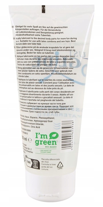 ŻEL INTYMNY WODNY LUBRYKANT NAWILŻAJĄCY POTĘGUJĄCY DOZNANIA INTYMNY