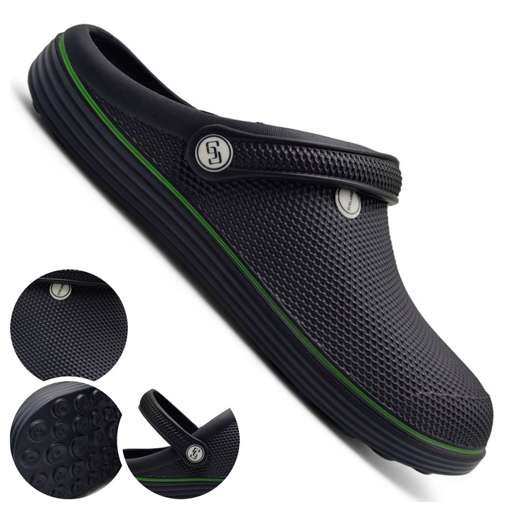 KLAPKI Męskie Pianki po domu LEKKIE pełne CHODAKI buty Ogrodowe EVA 44