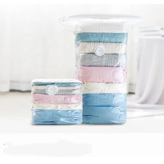 WORKI PRÓŻNIOWE Na Ubrania Pościel Torby, ZESTAW 10 SZTUK + POMPKA