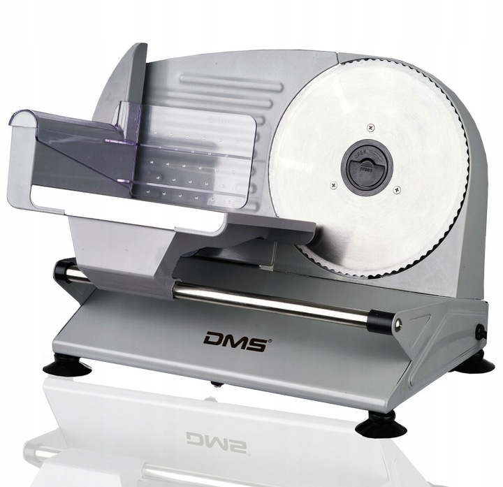 Krajalnica stalowa do chleba wędlin sera 400W DMS AS-400 silver
