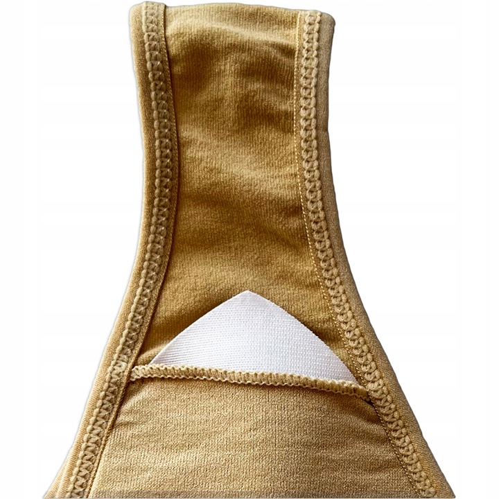 3-pak Biustonoszy Bezszwowych bez Zapięć i Fiszbin z Push-up Wkładkami, L