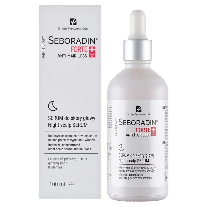 Seboradin Forte serum do skóry głowy przeciw wypadaniu włosów, 100 ml