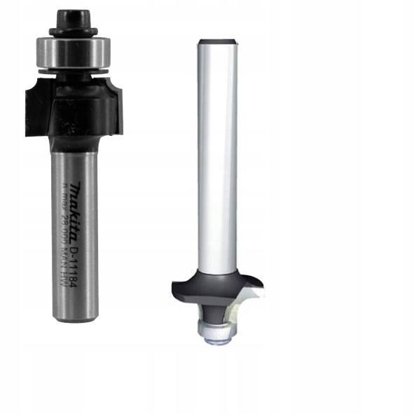 MAKITA Frez do zaokrągleń R2 trzpień 8 mm D-11184 z łożyskiem 16,7mm