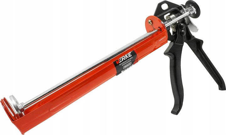 WZMACNIANY WYCISKACZ PISTOLET MAS SILIKONU AKRYLU KLEJU SMARU