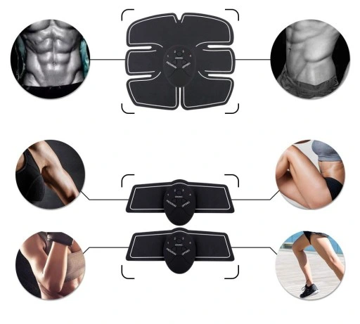 ELEKTROSTYMULATOR STYMULATOR MIĘŚNI BRZUCHA I RAMION EMS 3X