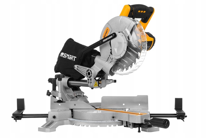 PIŁA UKOSOWA 1500W Ukośnica z posuwem 210mm LASER + 2 x TARCZA 24z 48z